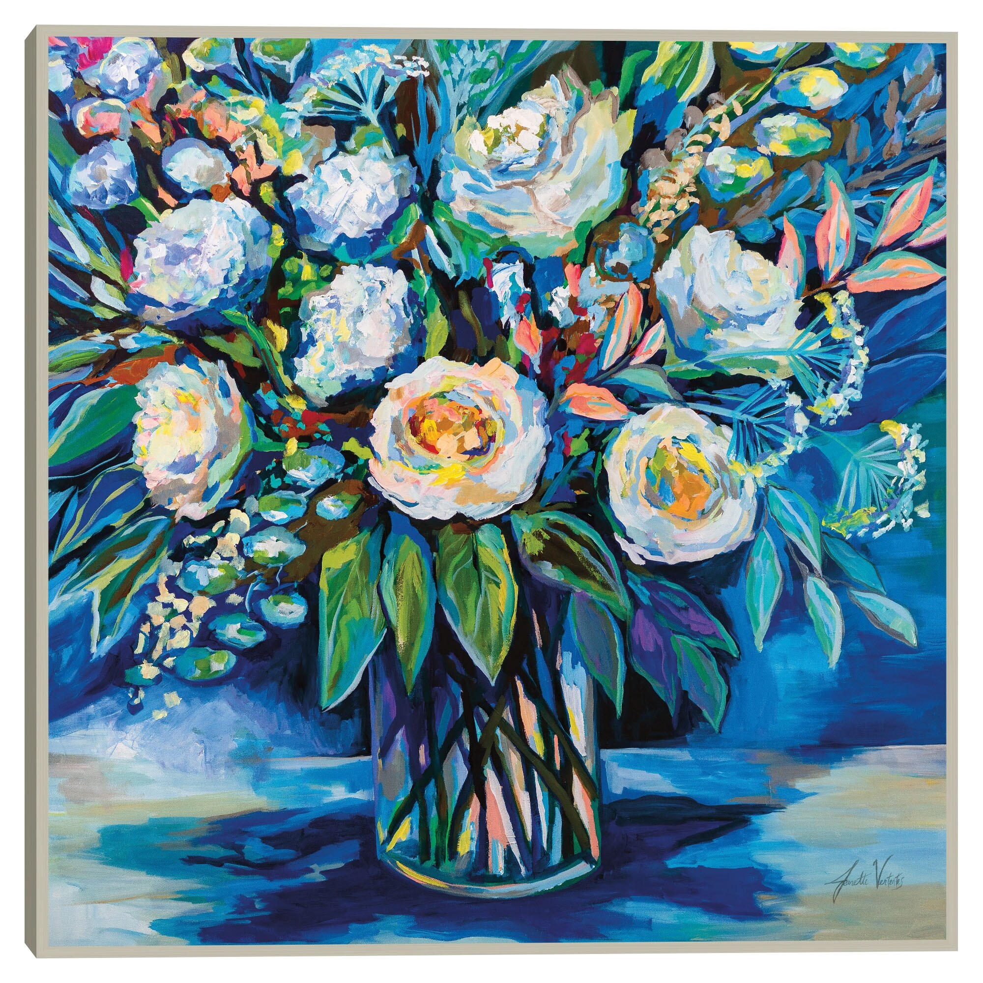 Masterpiece Art Gallery | Feeling Blue II by Jeanette Vertentes